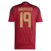 Maillot de Supporter Belgique Bakayoko 19 Domicile Euro 2024 Pour Homme